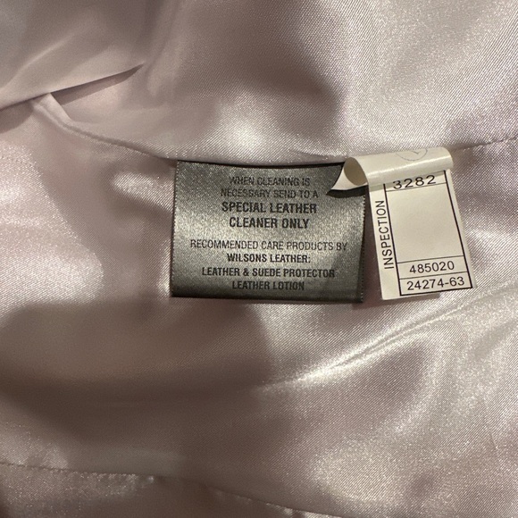 Wilsons Leather Women's Light Pink Jacket - Picture 5 of 6